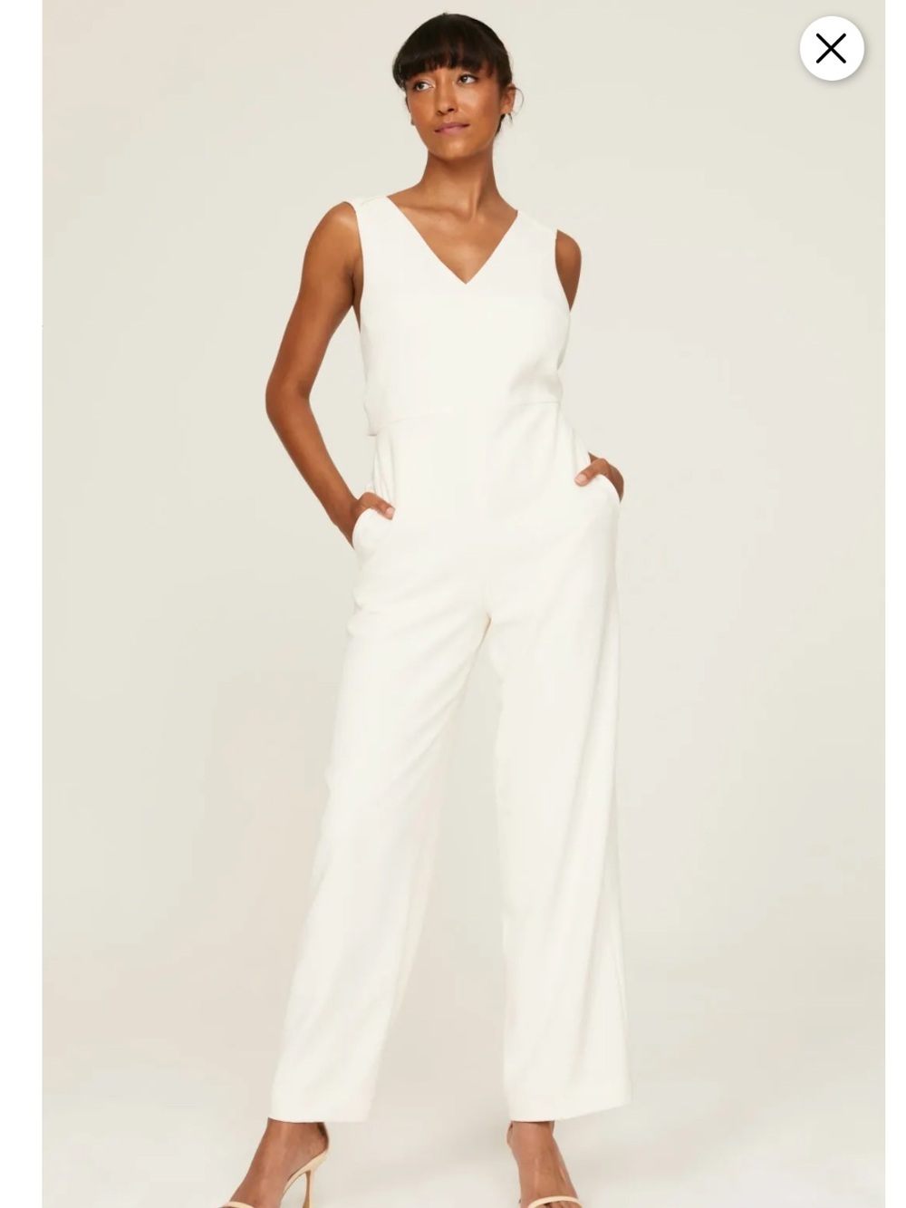 Club Monaco Tie Back Jumpsuit, Size: 0 - Picture 2 of 16